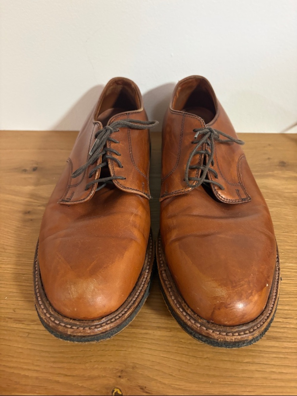 Alden x J.Crew Plaintoe Derby - Picture 3 of 5